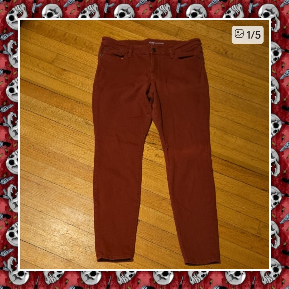 GAP Denim Leggings Size 10